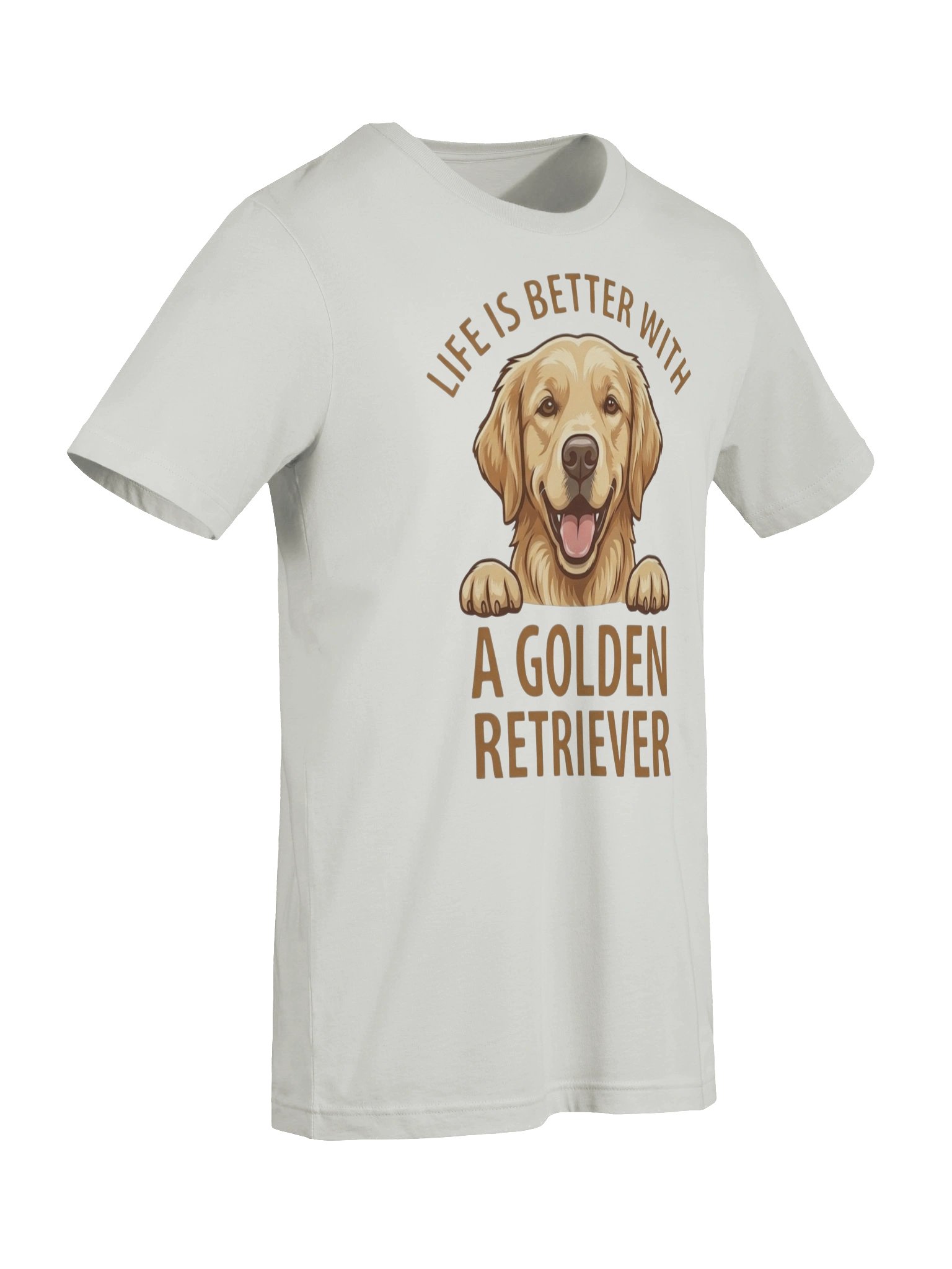 LIFE IS BETTER WITH A GOLDEN RETRIEVER T-SHIRT product image (7)