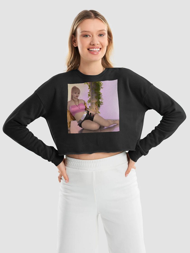 Mayra Cropped Fleece Sweatshirt product image (1)