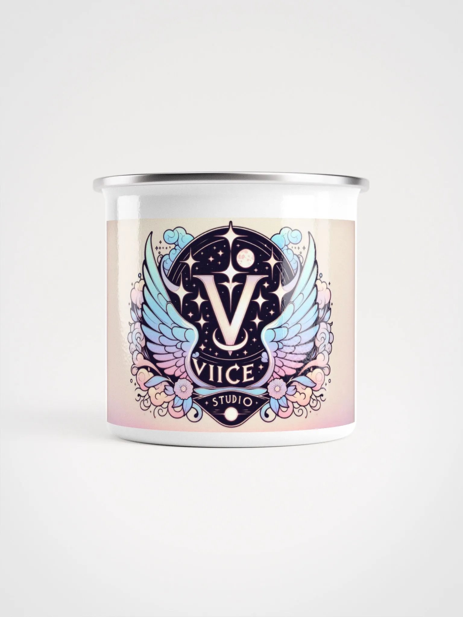 Celestial Wings Enamel Mug product image (2)