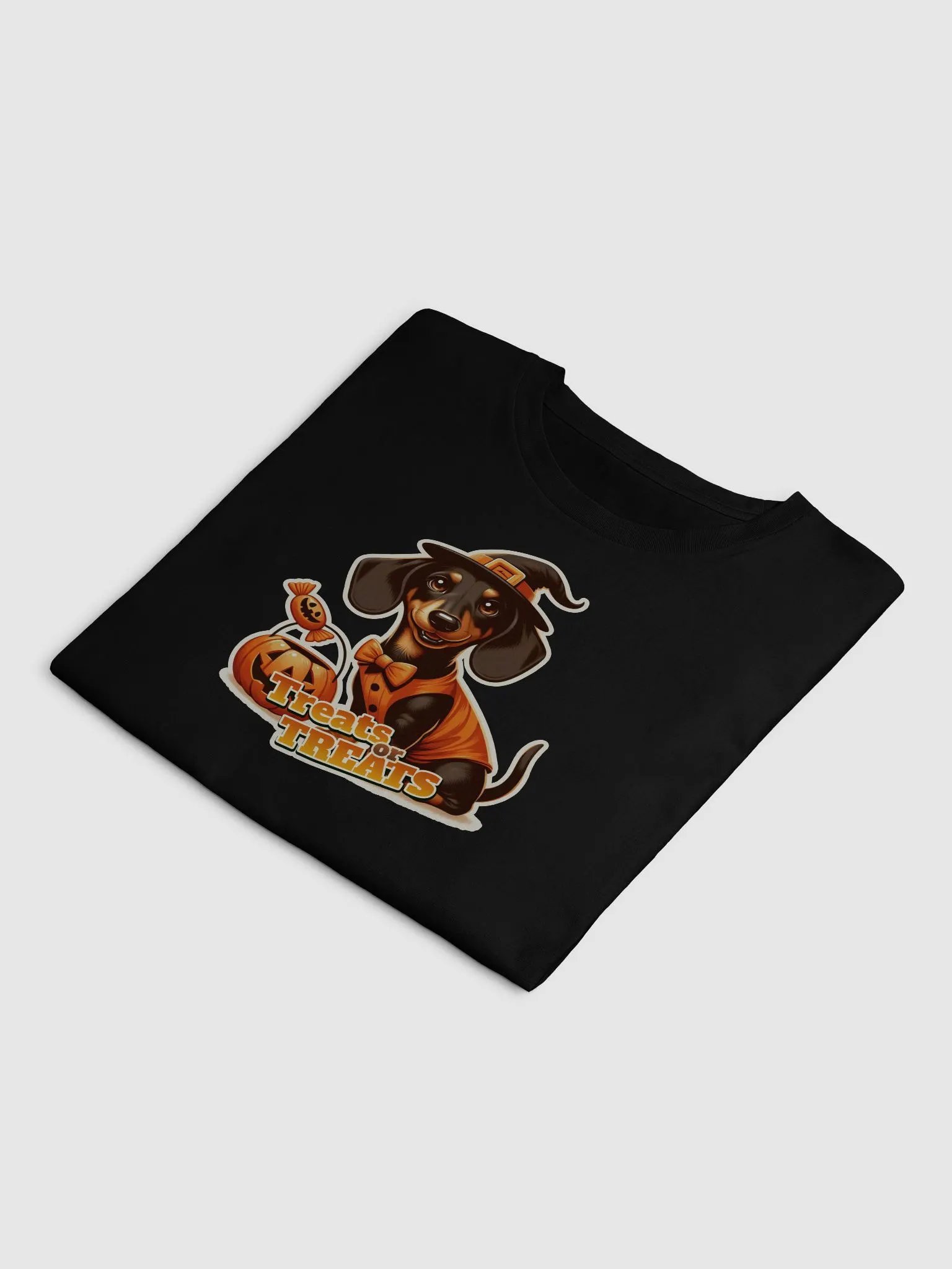 Dachshund Treat Halloween - Women's Crop Top product image (12)