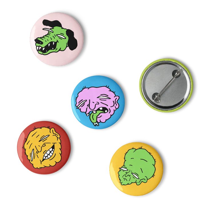 DOODLE BUTTONS product image (2)