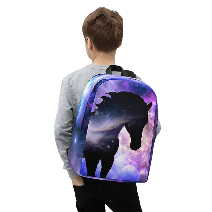 Galaxy horse - Nebula horses, backpack product image (1)