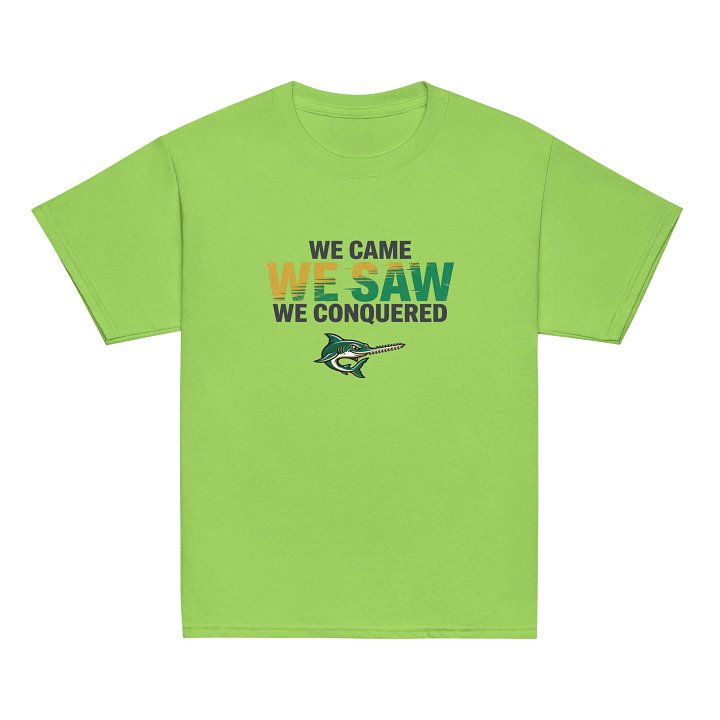 We Came We Saw We Conquered Youth Tee product image (5)
