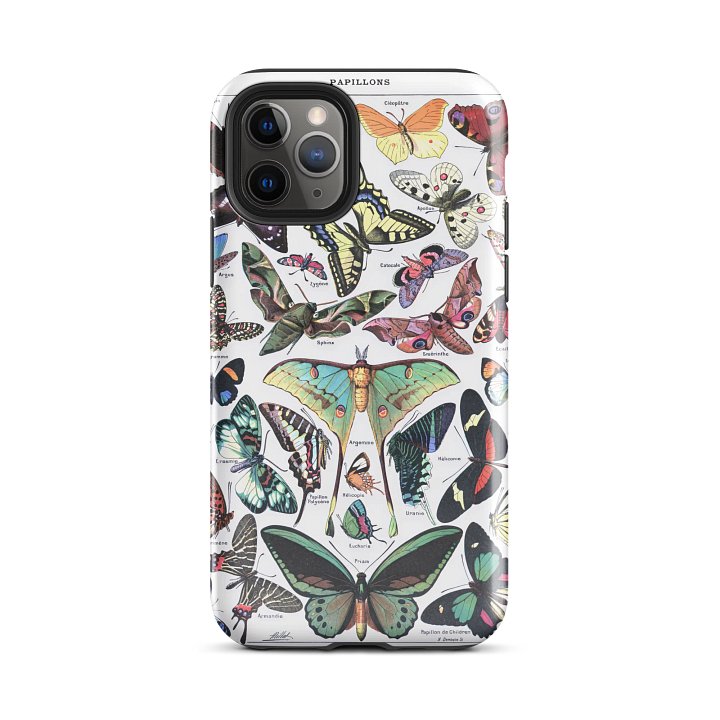 Butterflies iPhone® Case - Papillons by Adolphe Millot product image (2)