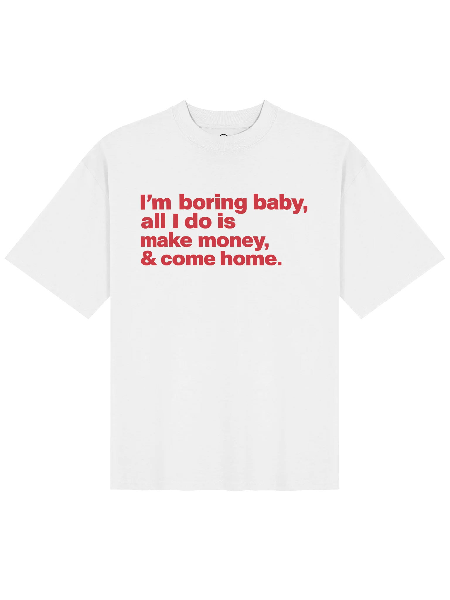 Boring Baby Oversized Tee product image (1)