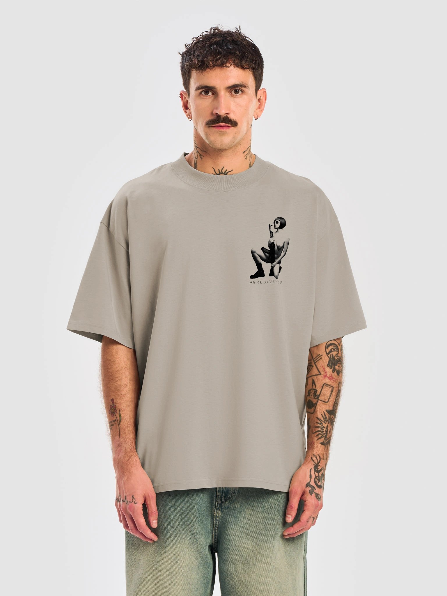 SHOOT THE LIGHT Tee - Stone product image (3)