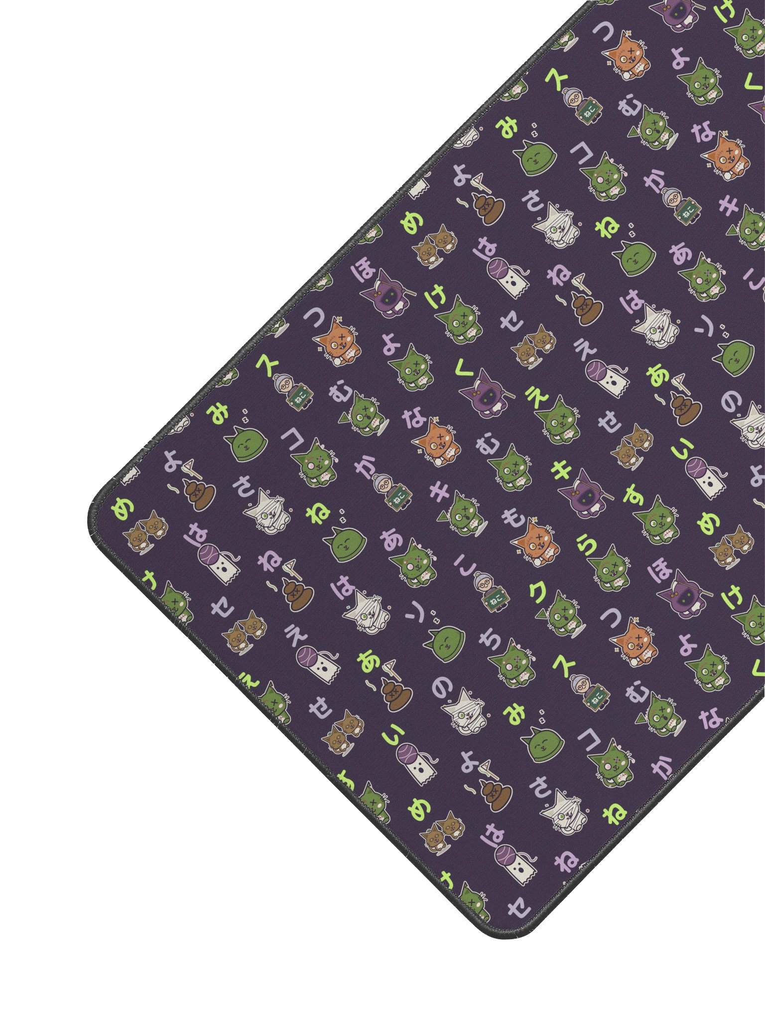 Zombie Cat Kana Desk Mat, 15.5 x 31.5 Inch product image (3)