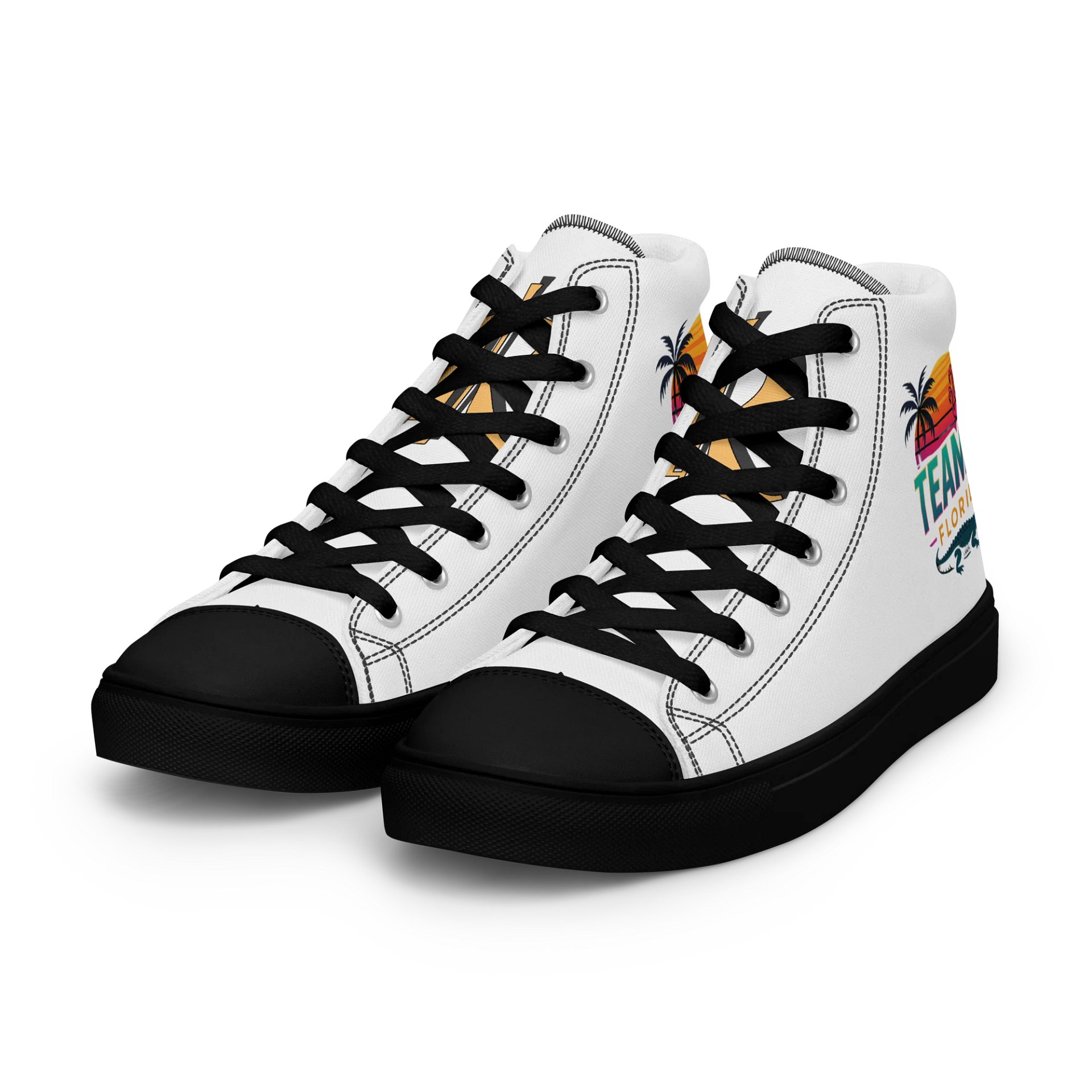Team K Florida Women's High Top Canvas Shoes product image (6)