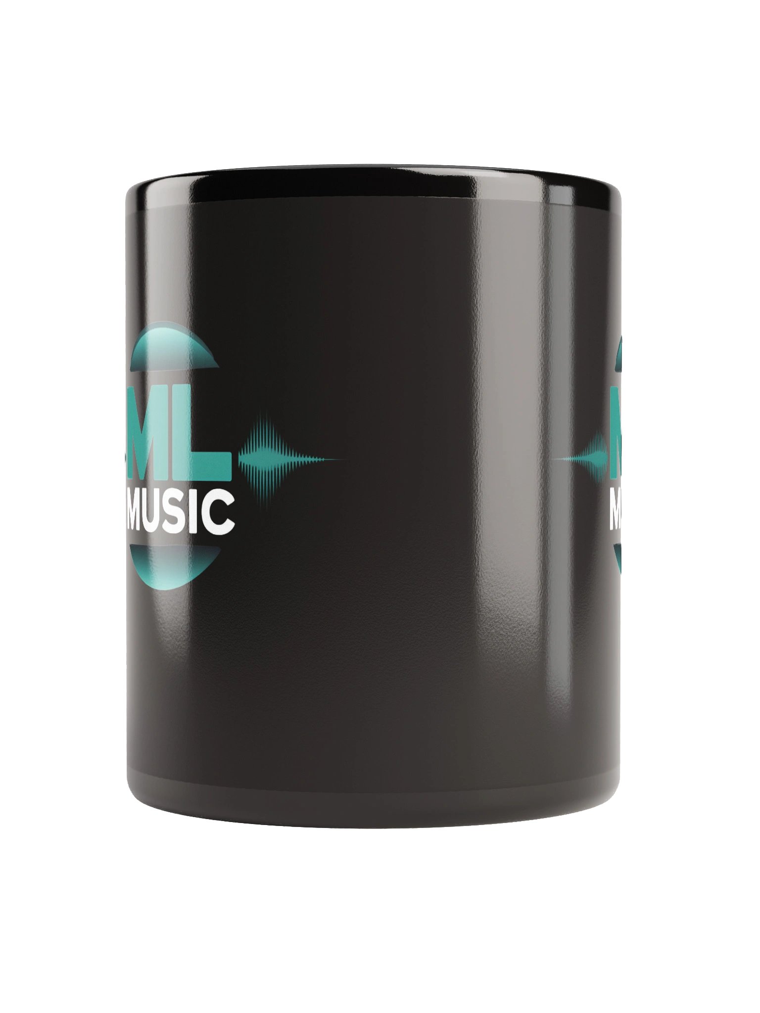The ML Mug – The Logo Series (Black Glossy Edition) product image (5)