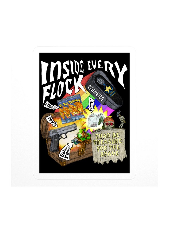 Treasure Flock Sticker! product image (2)