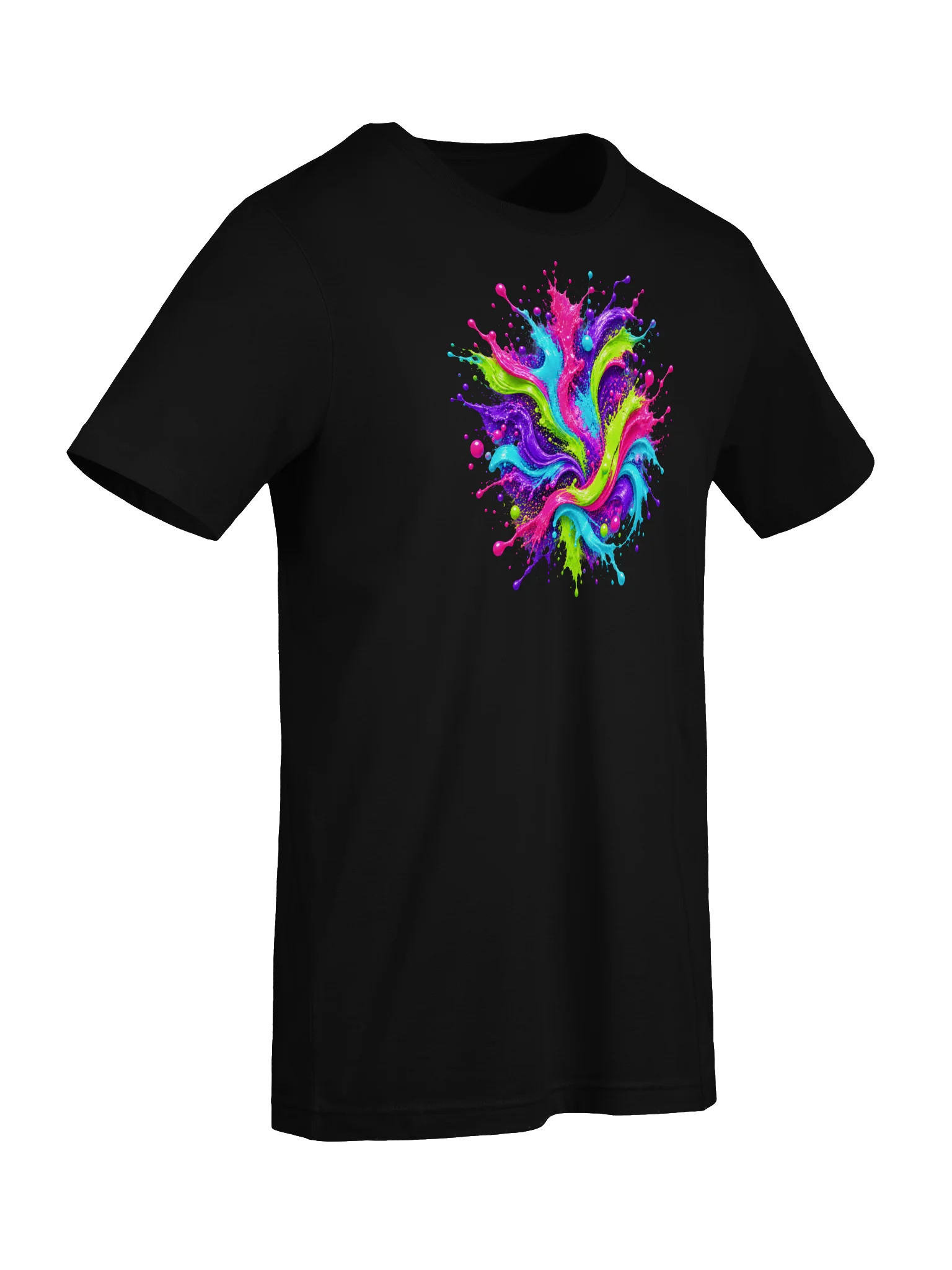 Unity Unleashed Neon Paint-Splatter T-Shirt — Individuality • Diversity • Brotherhood product image (31)