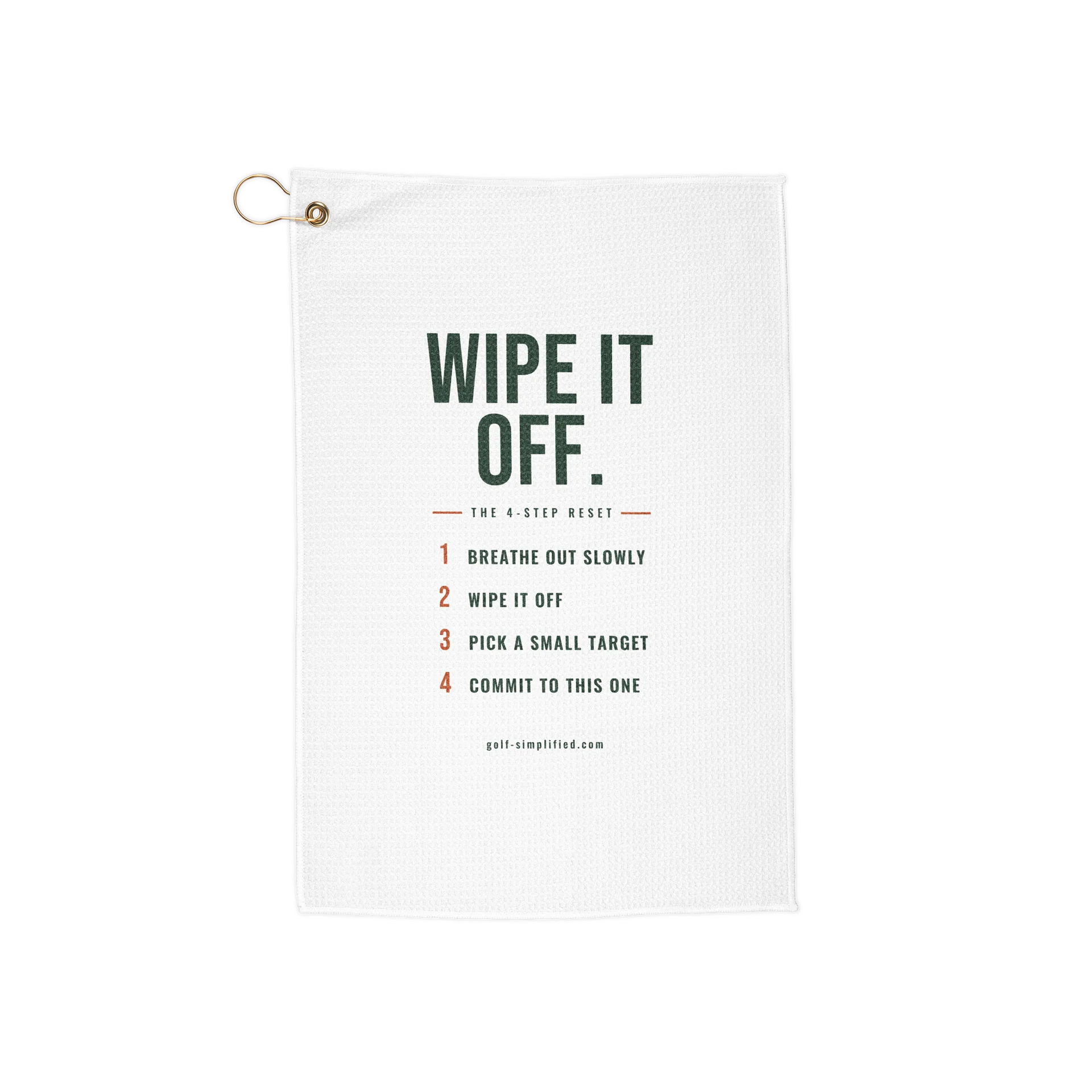 Wipe It Off Golf Towel product image (1)