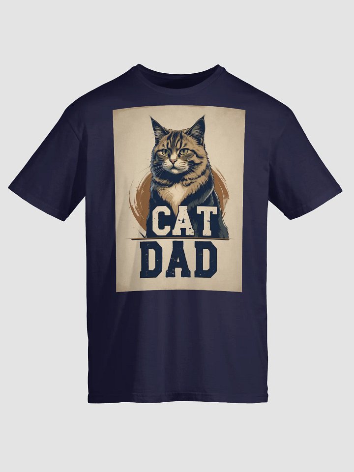Cat Dad Pride – Rugged Feline Art product image (2)