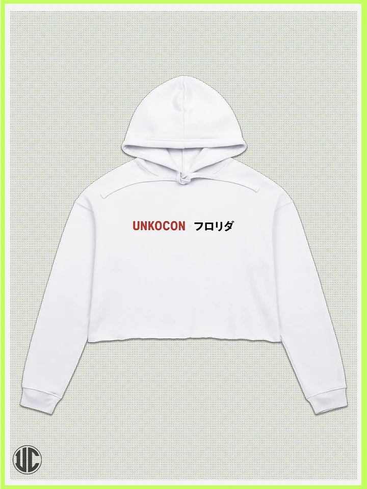 UnkoCon – Cocoa Beach FL Surfer Crop Hoodie product image (2)