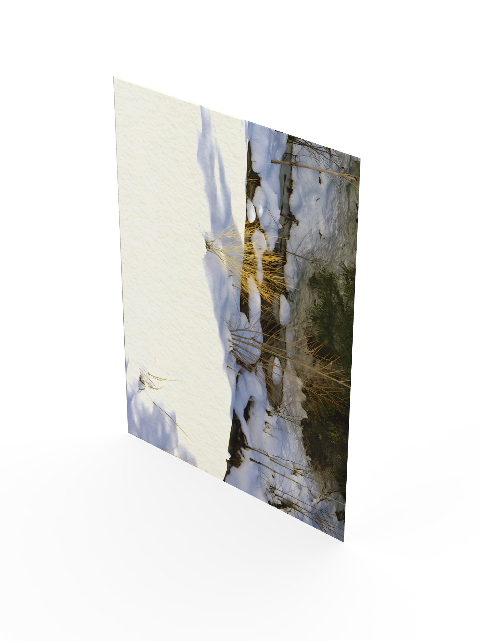 Winter Stream Snowscape Poster product image (20)