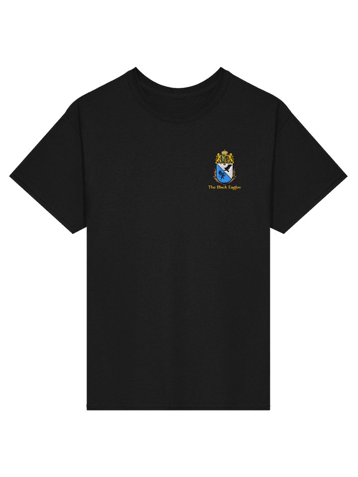 Black Eagles embroidered t-shirt product image (3)