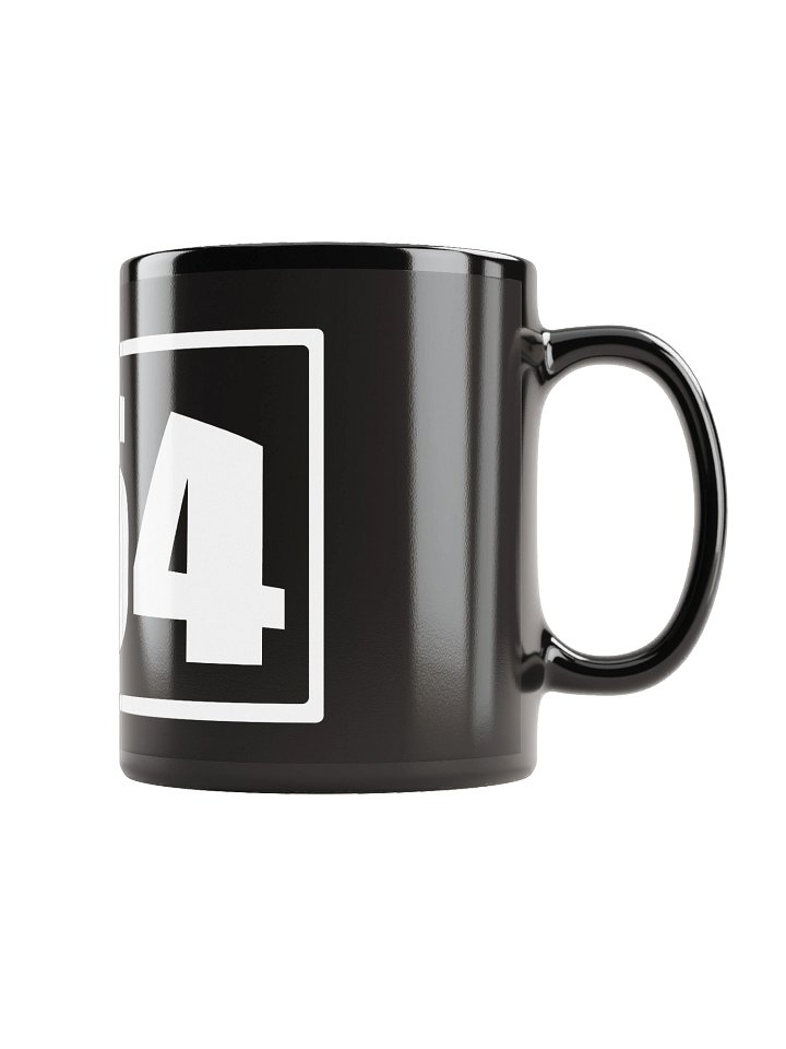 P54 Black Glossy Mug product image (1)