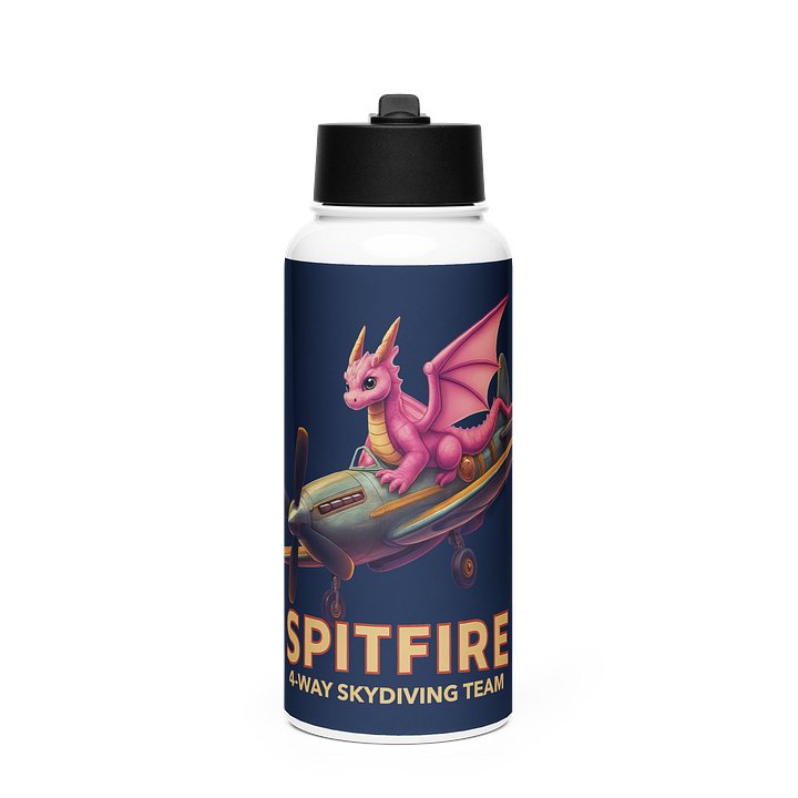 Spitfire Skydiving Team - 32 oz Stainless Steel Water Bottle product image (1)