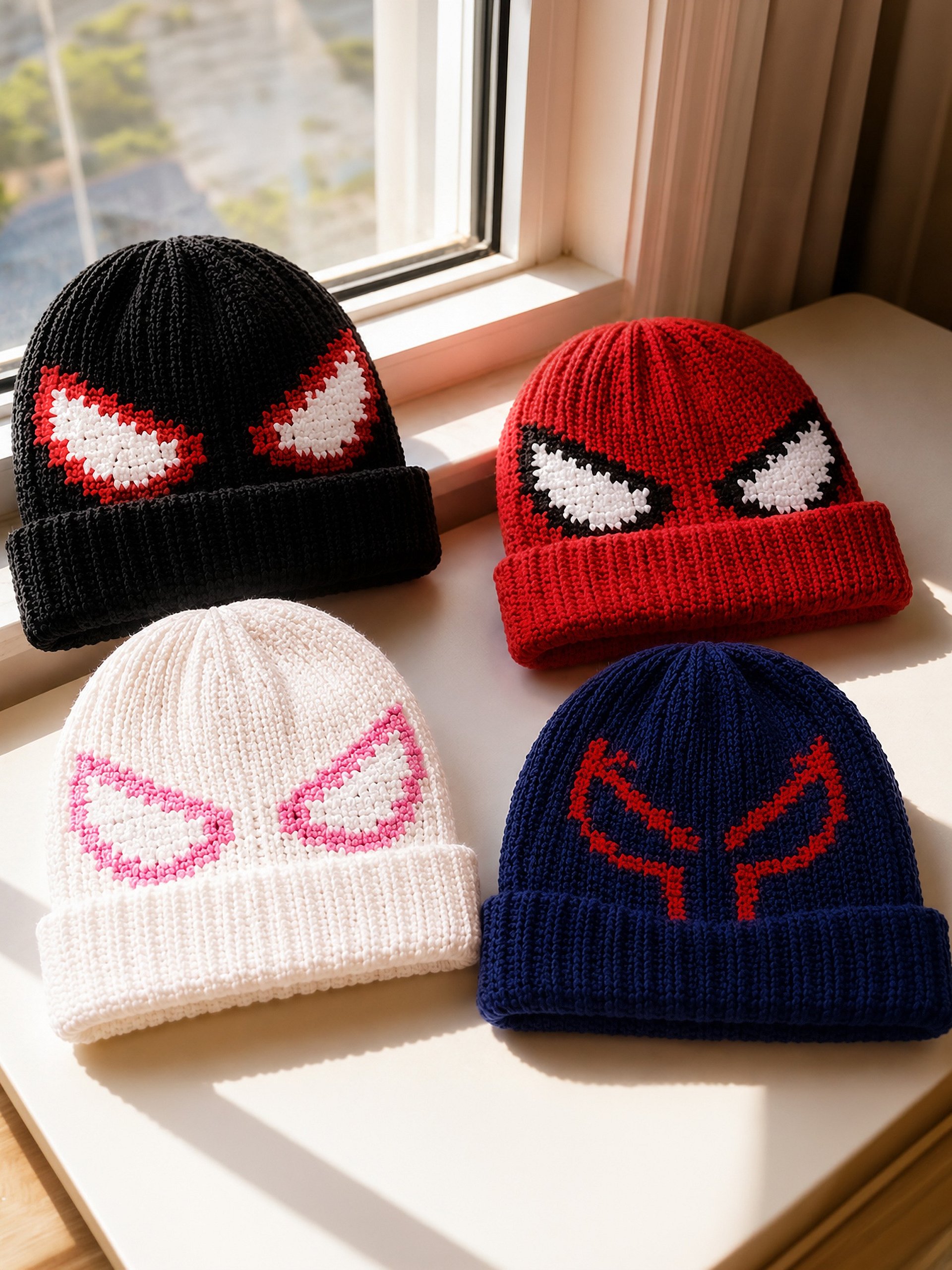 Crochet Spider Inspired Beanie product image (6)
