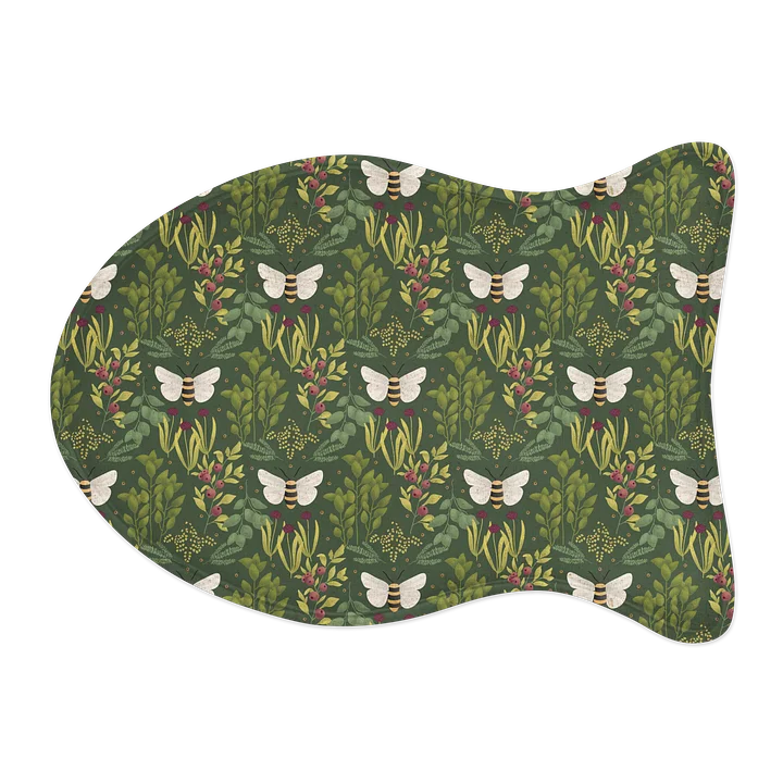 Bees and Foliage Pet Feeding Mat product image (2)