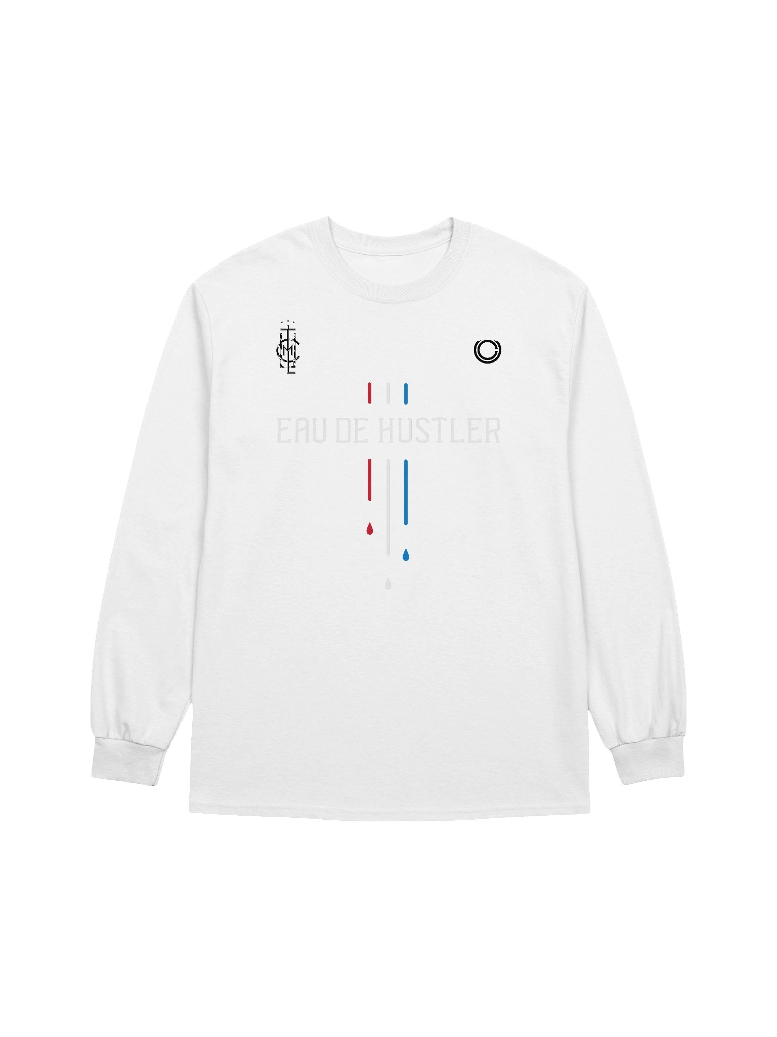 Core - White Eau de Hustler Long Sleeve product image (1)