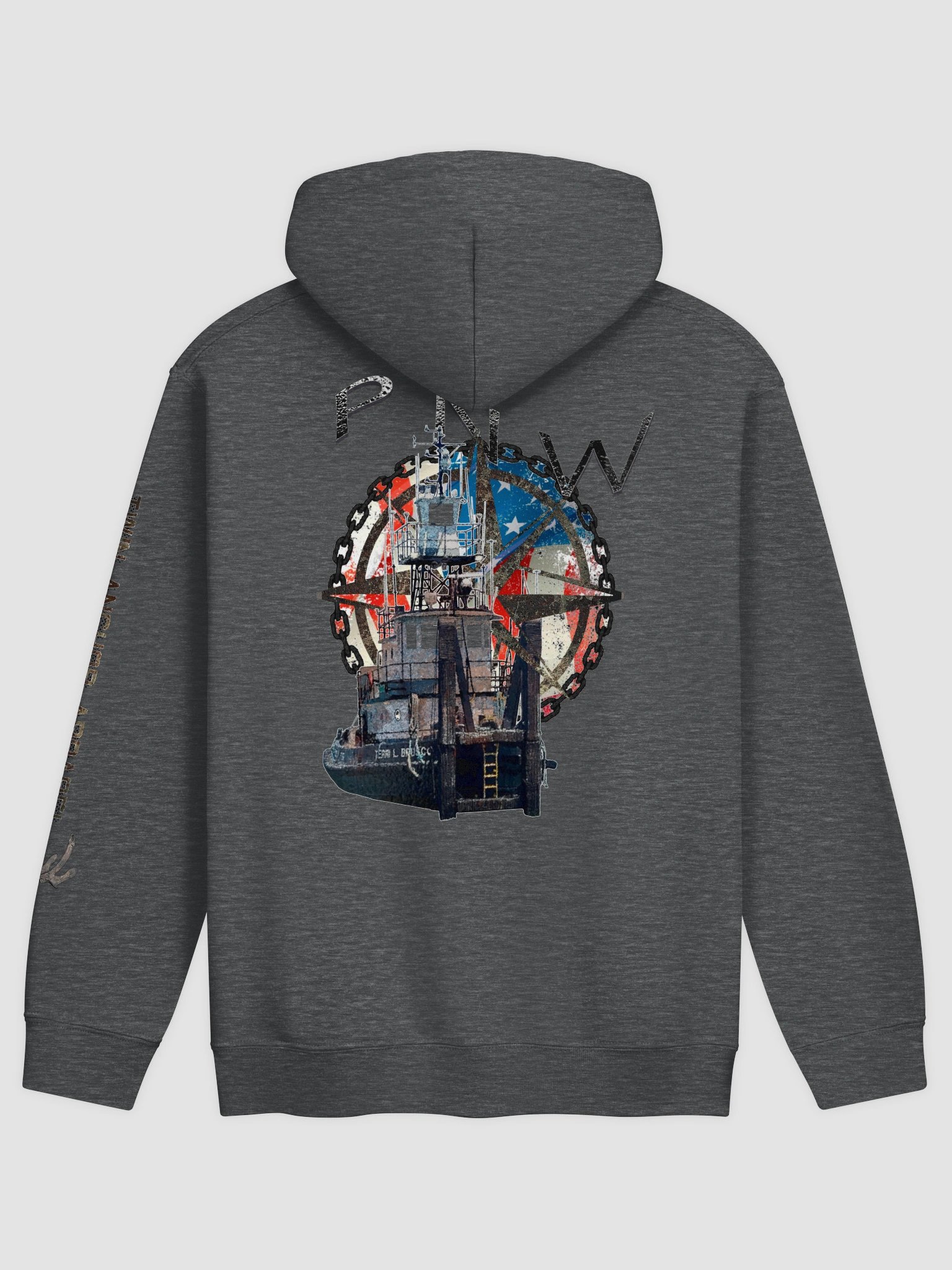 PNW - AF - Compass Rose & Terri L. Brusco – Maritime Heritage | Twin Anchor Apparel AB Watch Line product image (1)