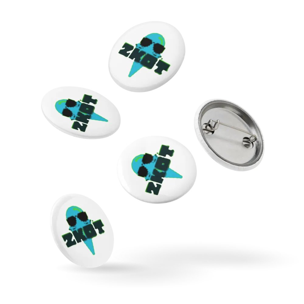 ZKOT Pin Buttons Set of 5 - Show Your Support with Style - Accessories product image (5)