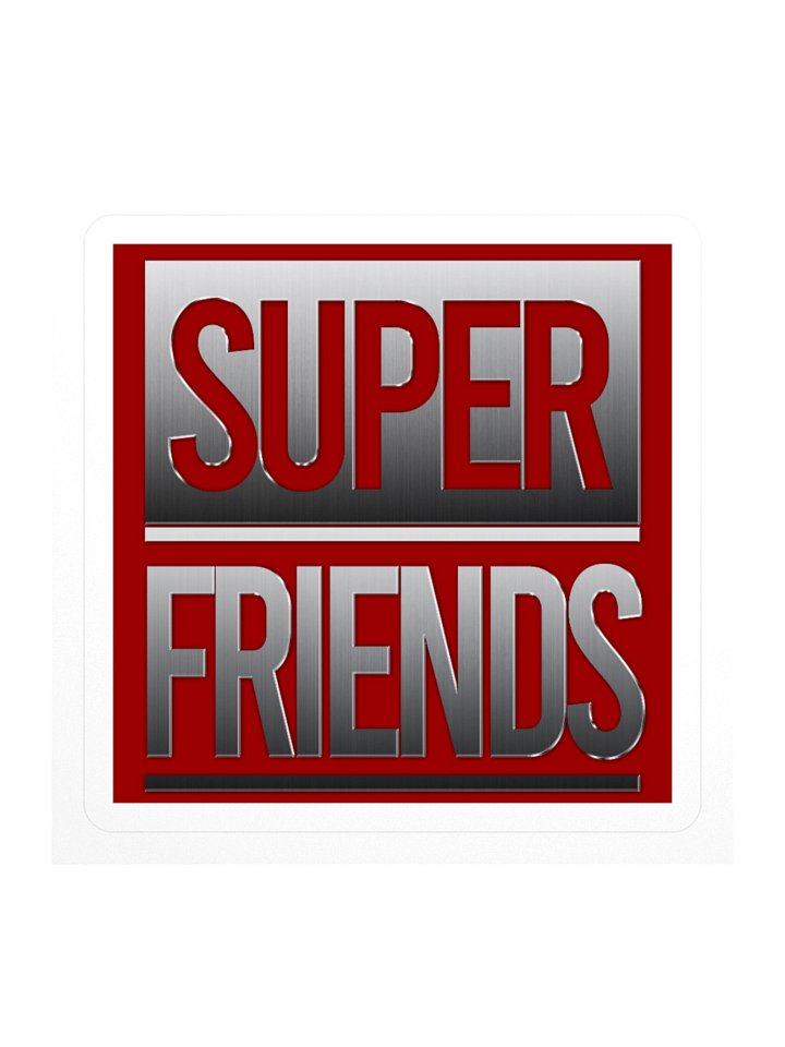SUPERFRIENDS - Discord Logo Sticker product image (2)