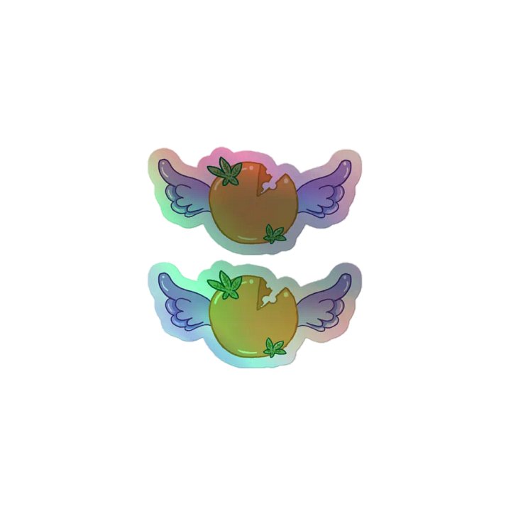 Holographic Logo Sticker Set product image (1)