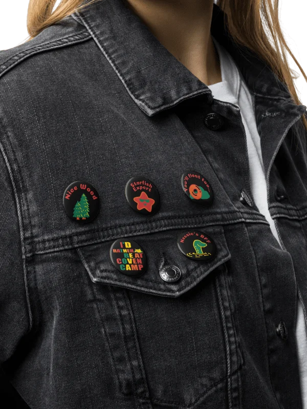 I'd Rather Be At Coven Camp Pin Set product image (1)