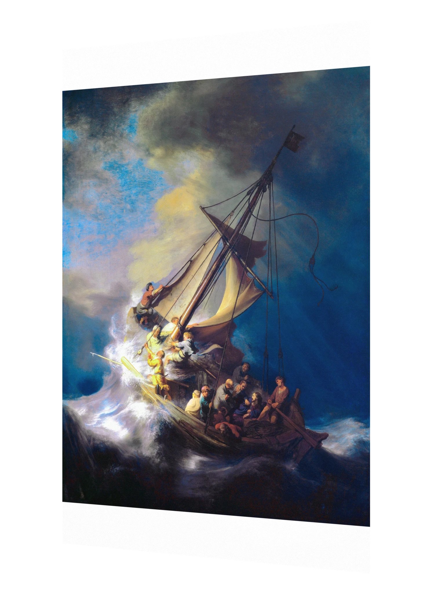 The Storm on the Sea of Galilee — XLarge Poster product image (2)