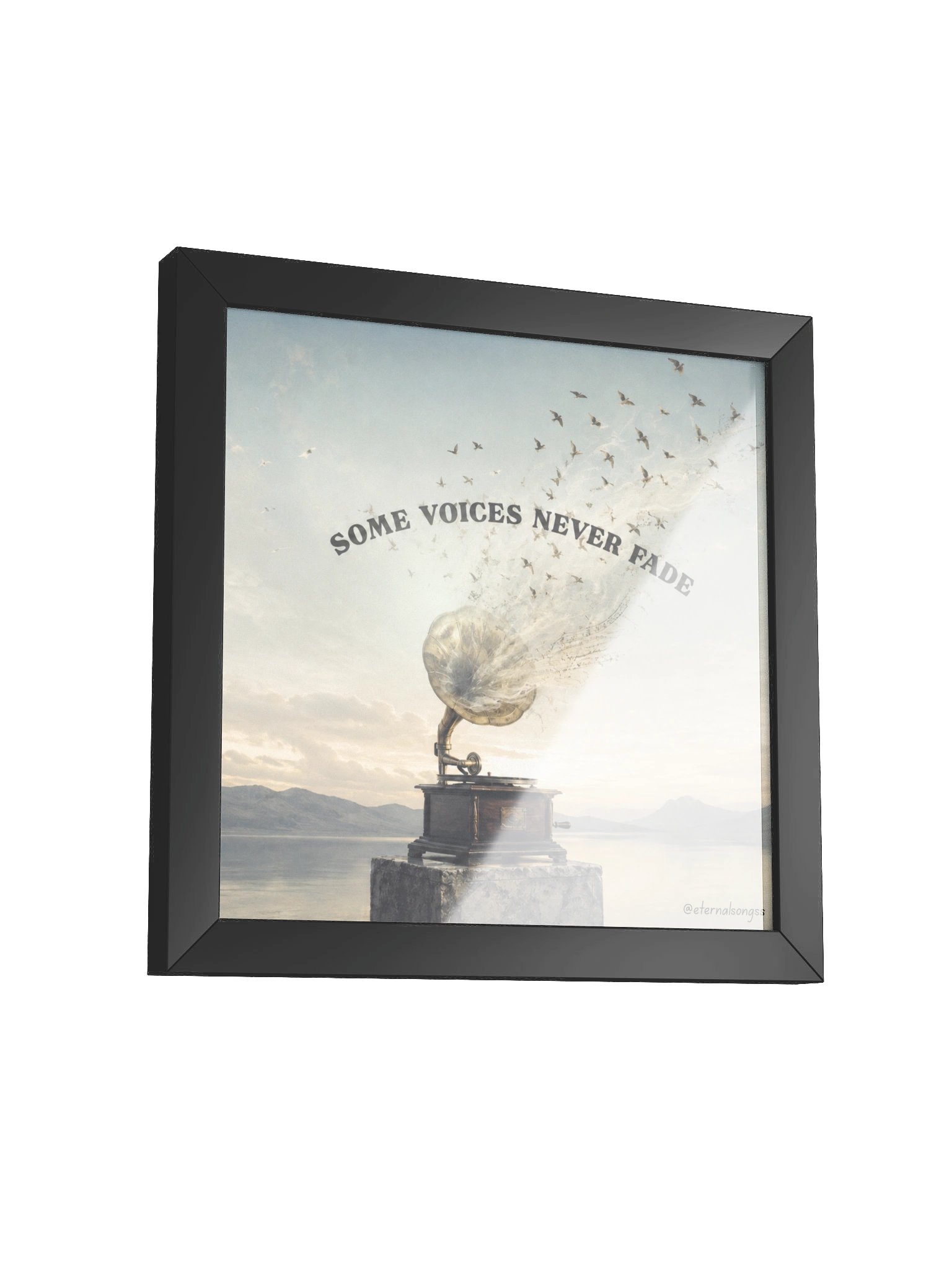 Some Voices Never Fade Framed Poster product image (35)