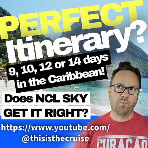 Dropped a new review and the itinerary may just be perfect! Link in Bio. What do you think? Did @norwegiancruiseline get it r...