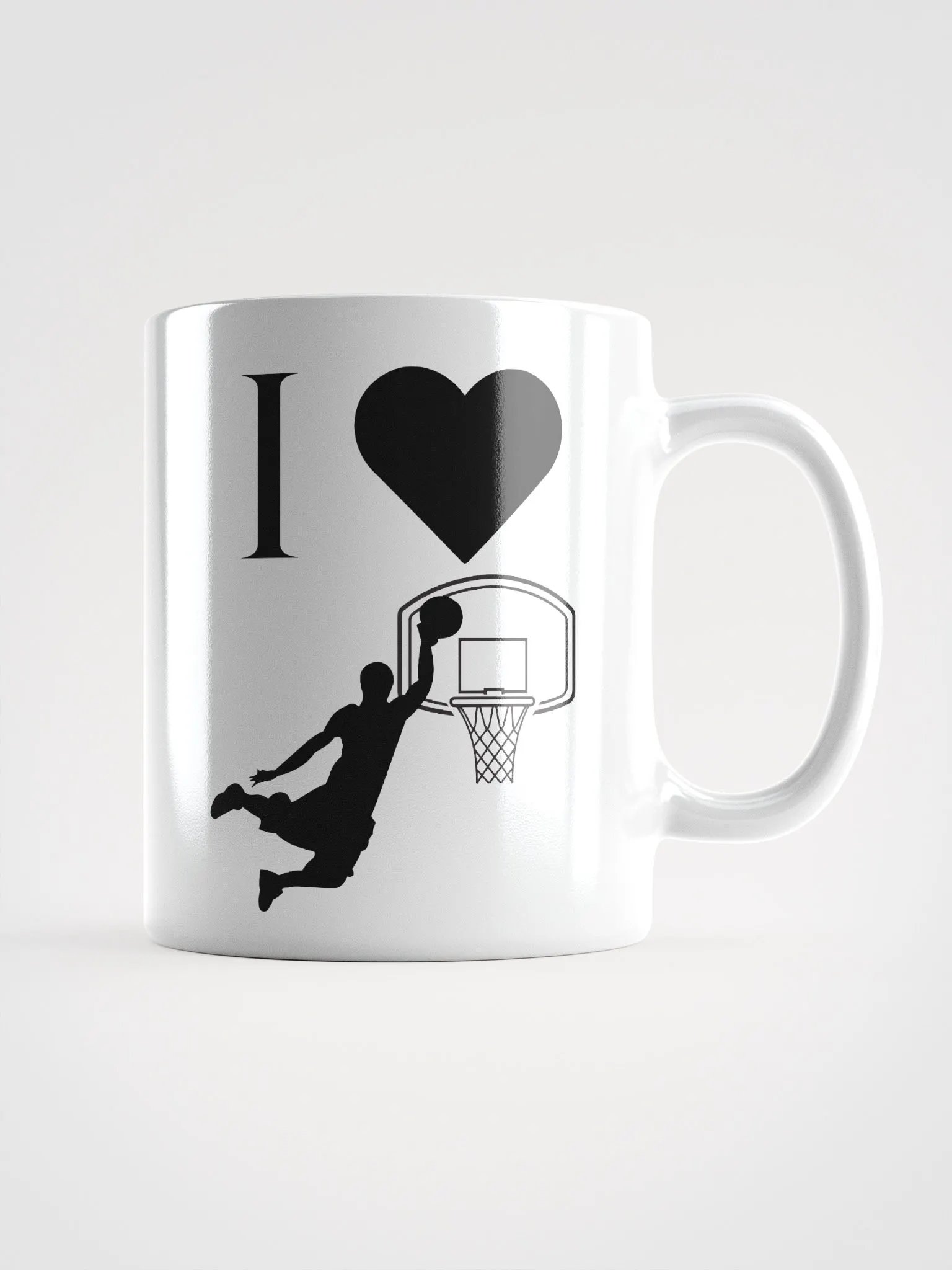 I ❤️ Basketball Mug product image (1)