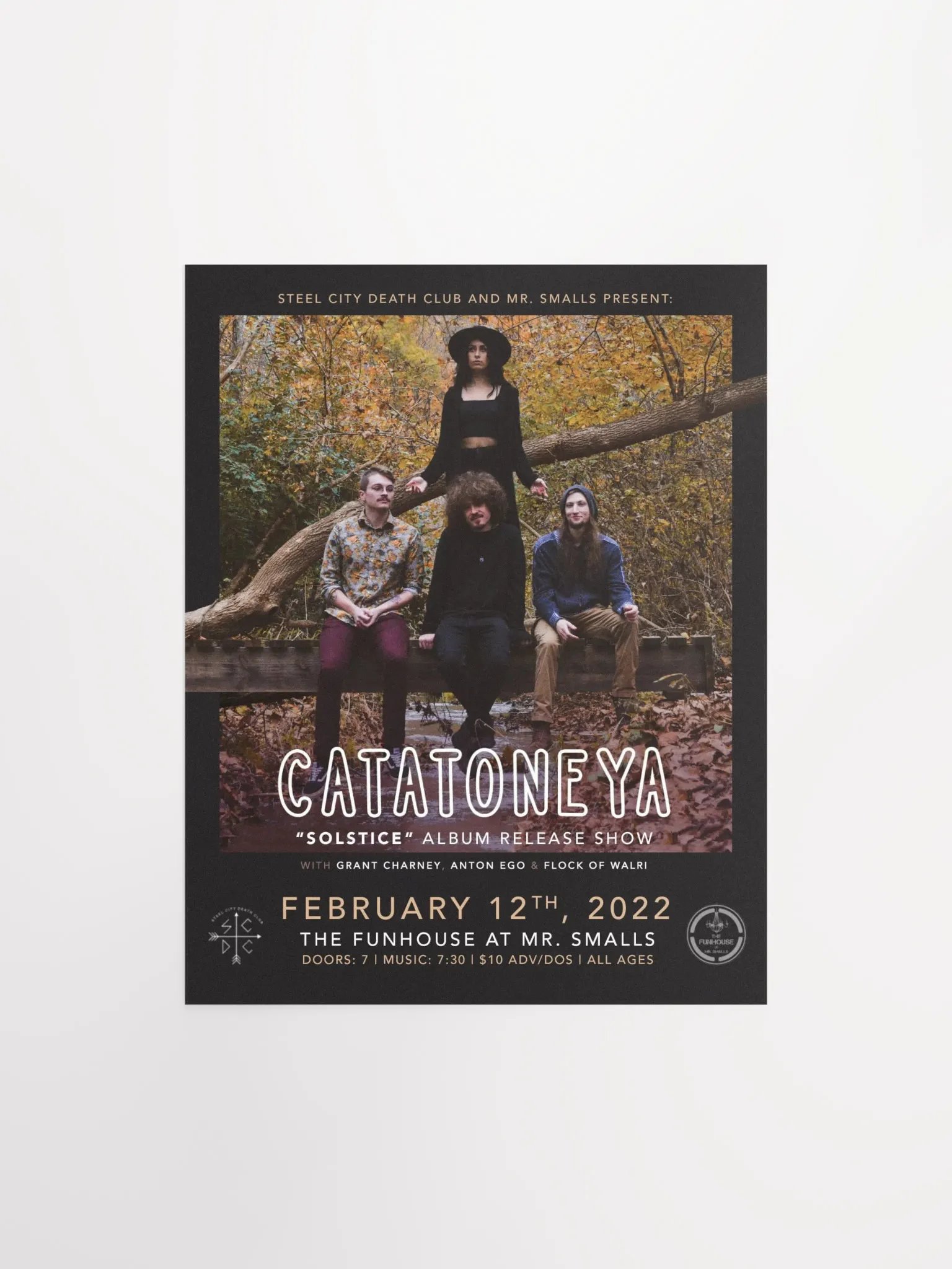 Catatoneya - Solstice Release Flyer product image (1)