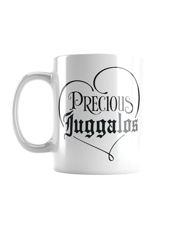 Precious Juggalos Classic Logo/BUTTH*LE White Glossy Mug product image (1)