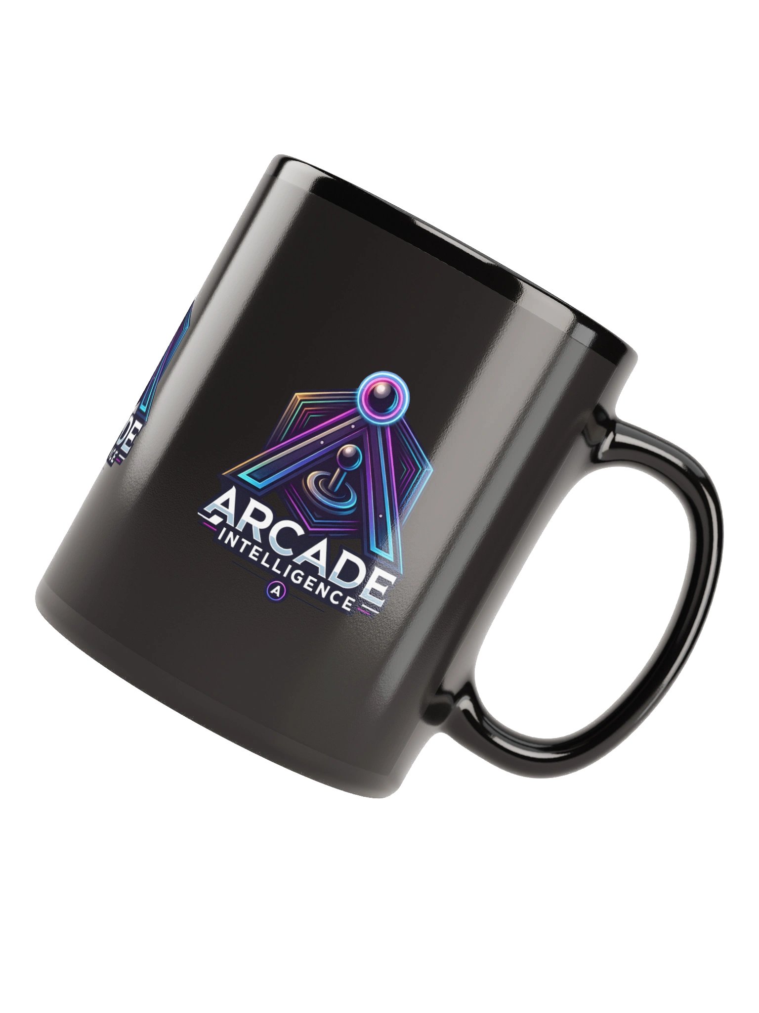 A.I. Black Glossy Coffee Mug product image (7)