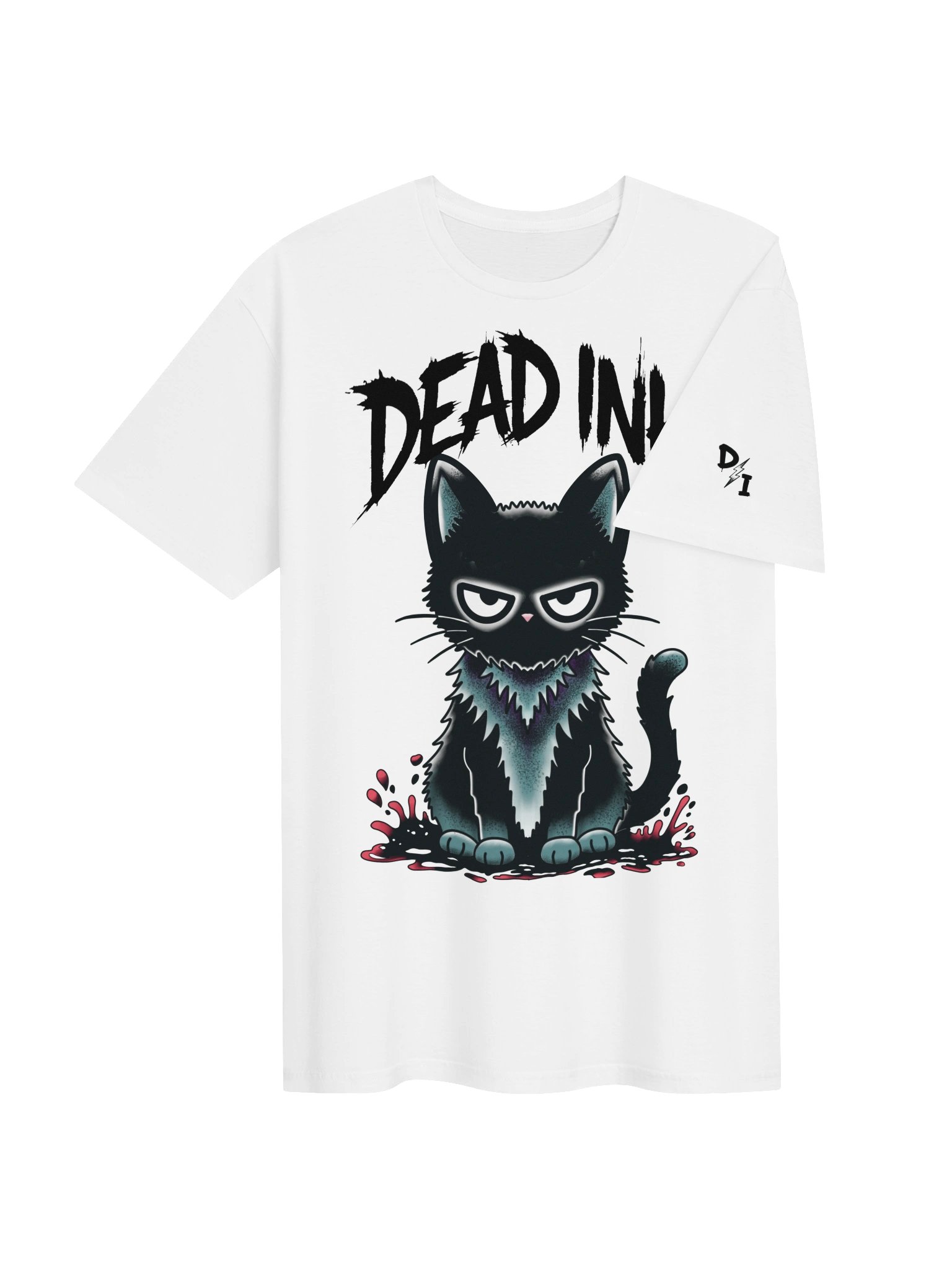 Black Cat Graphic Unisex Tee product image (1)