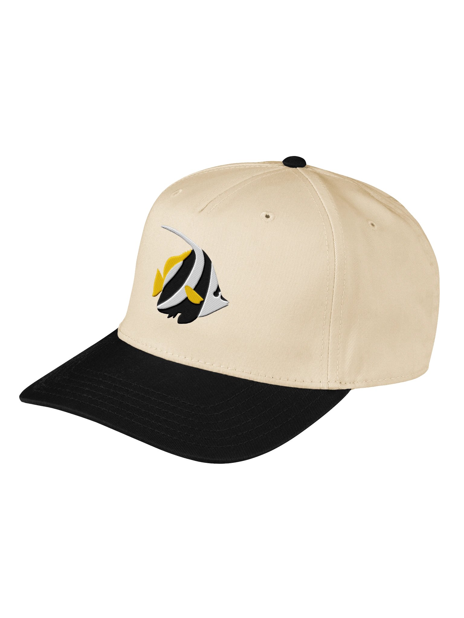 Bannerfish Embroidered Mid-Profile Baseball Cap | Iconic Reef Fish Hat for Saltwater Aquarium Lovers product image (5)
