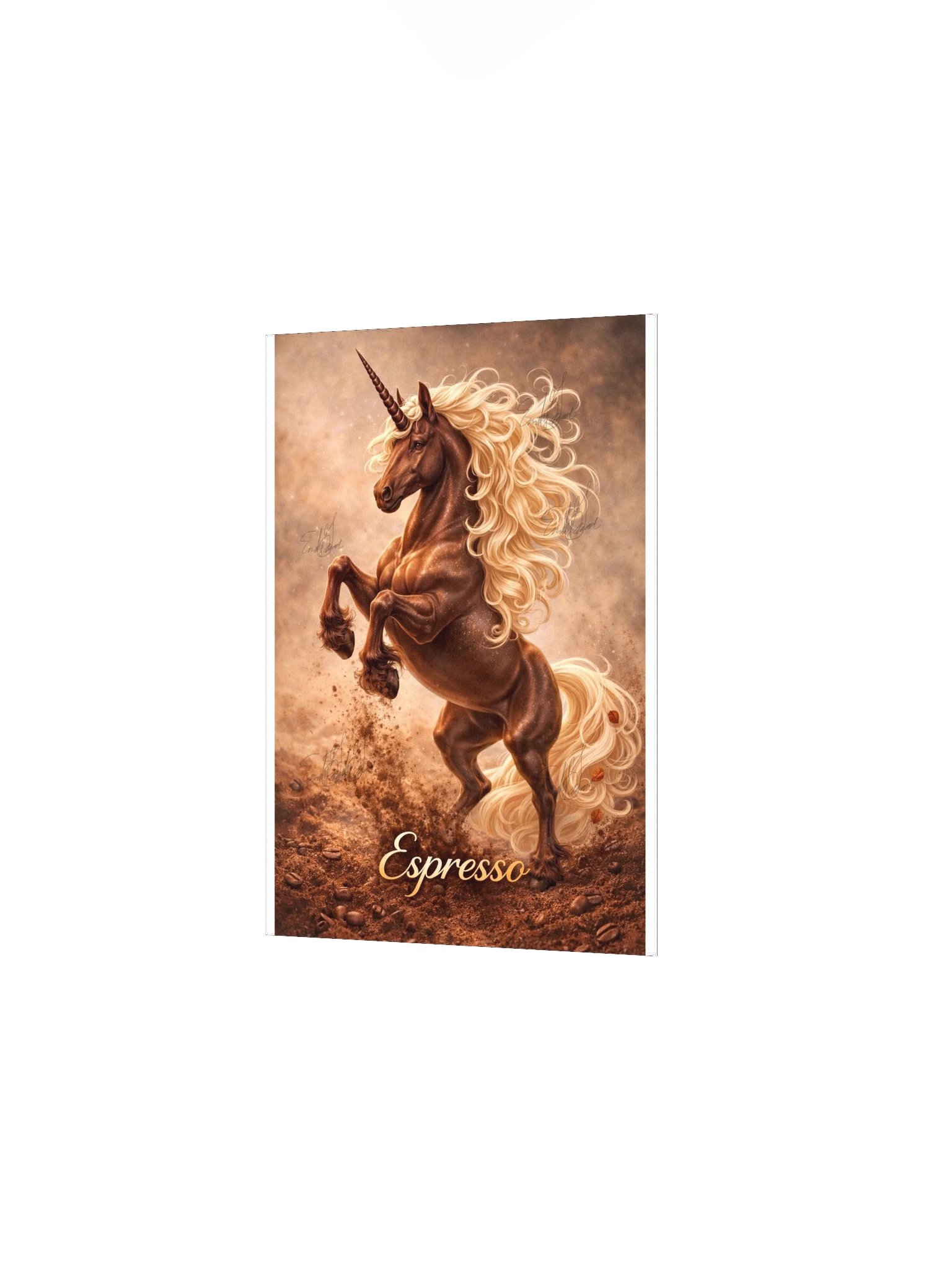 Espresso White Poster product image (10)