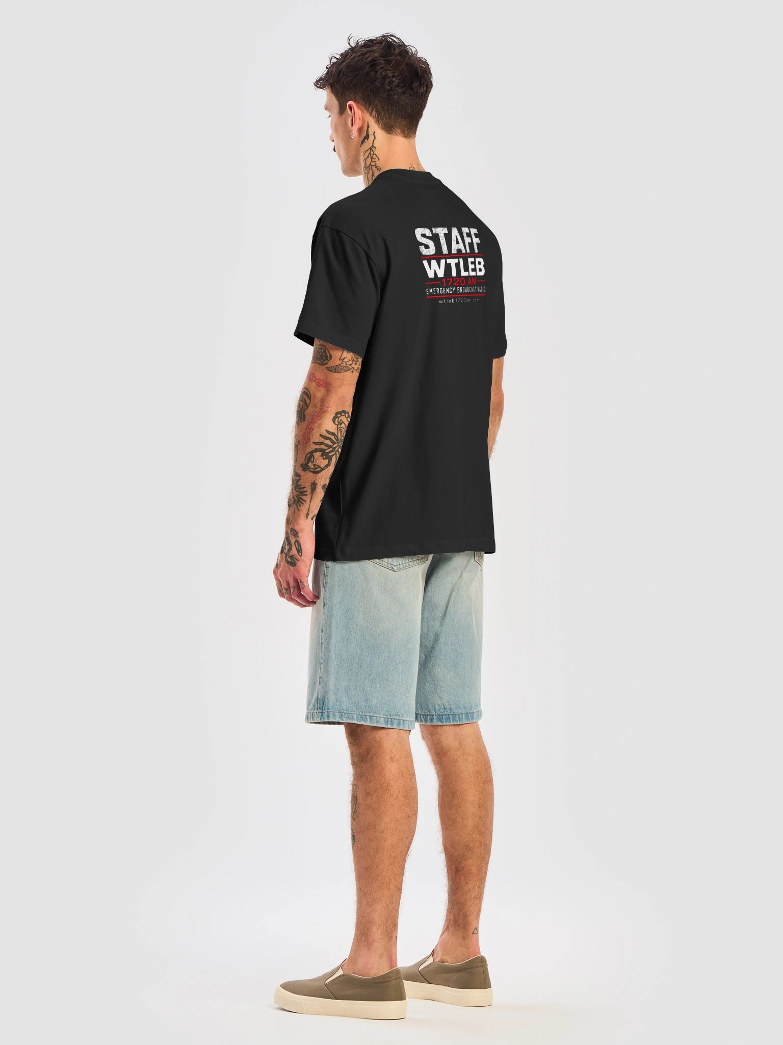 WTLEB 1720 AM Men's Staff T-Shirt product image (6)