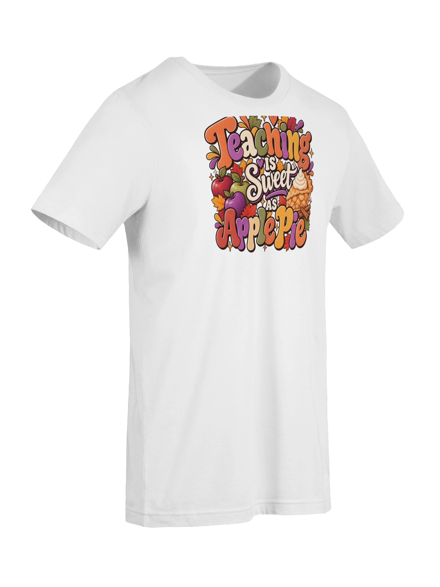 Teaching Is Sweet as Apple Pie T-Shirt product image (25)