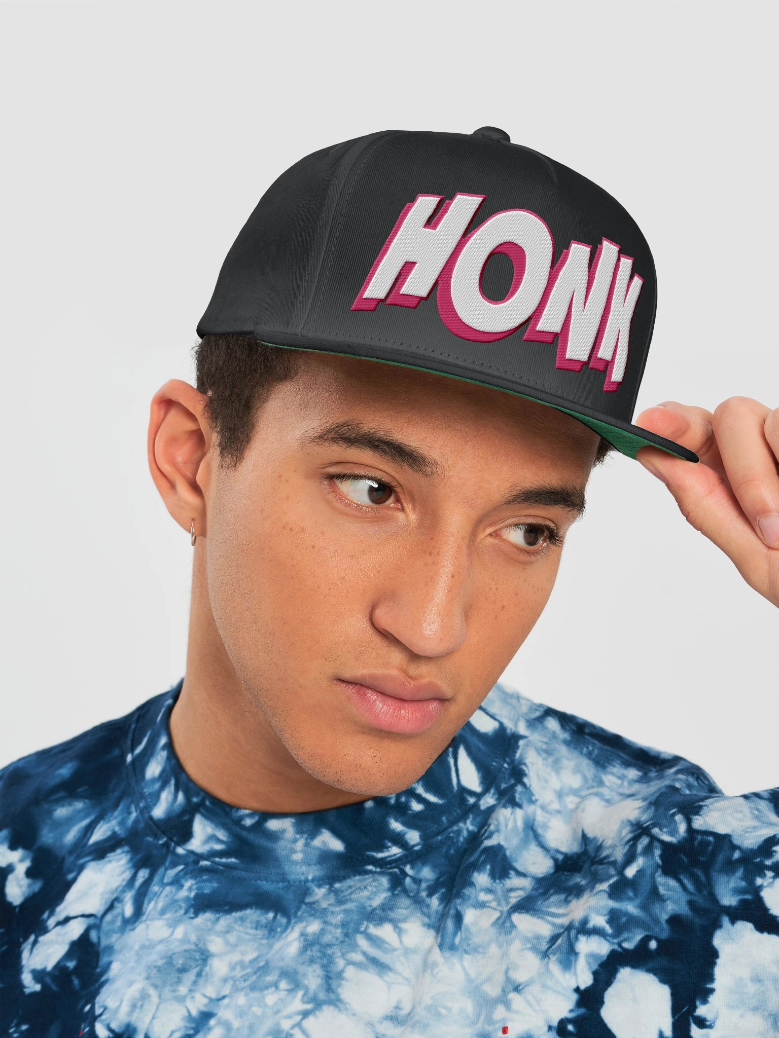 Honk Flat Snapback Cap product image (4)