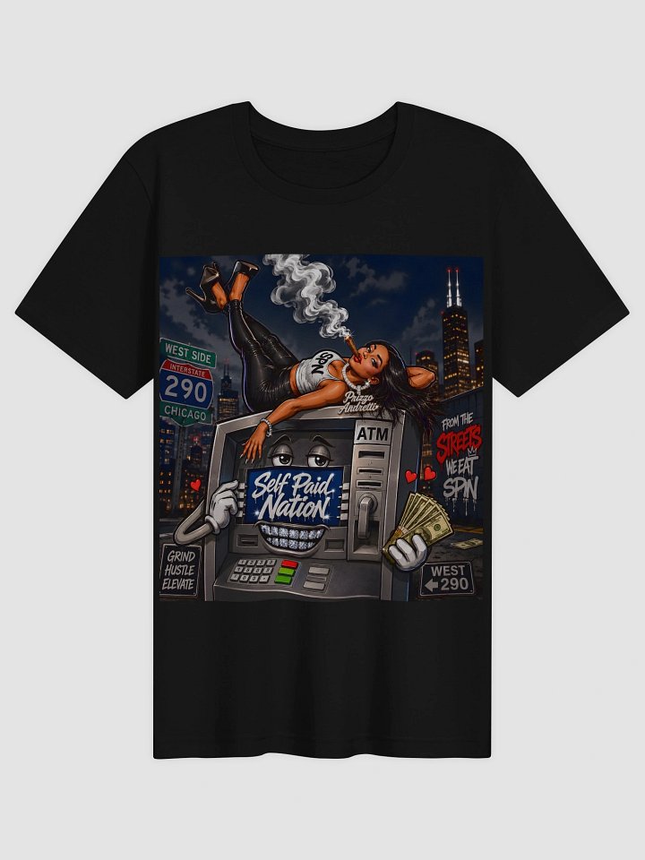 Self Paid Nation Chicago Hustle Tee product image (2)