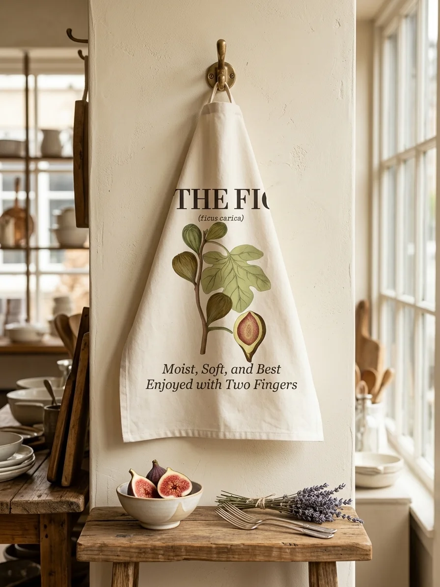 The "Fig" Botanical Tea Towel product image (2)