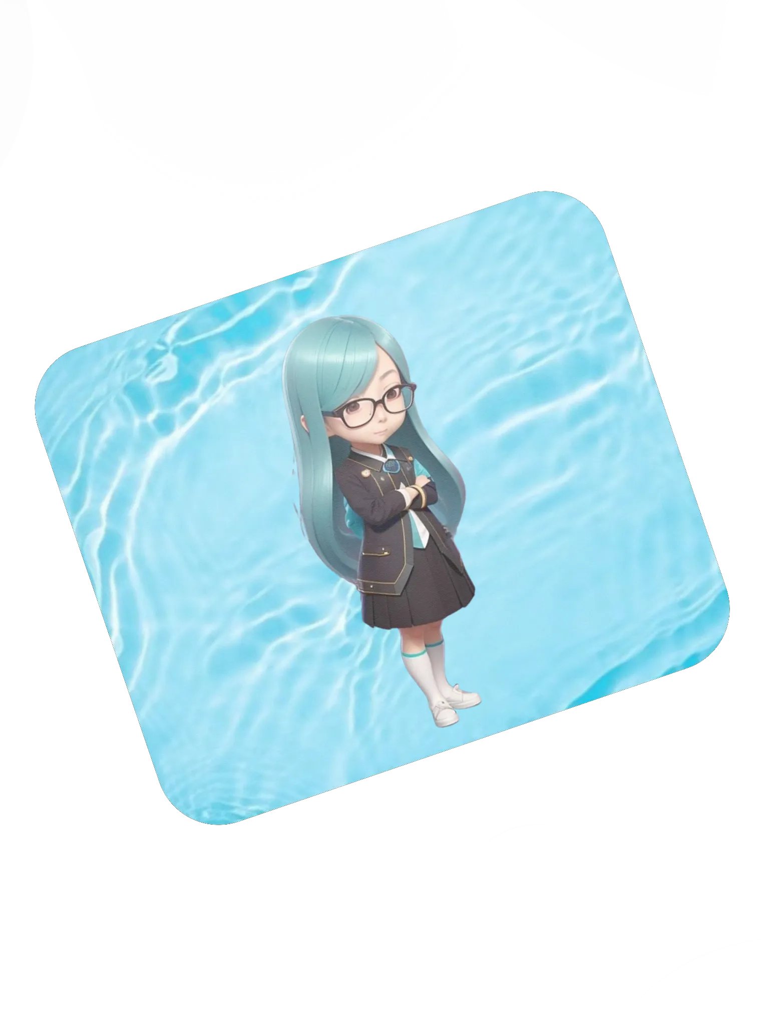 (AQUA CHIBI) K Classic Mouse Pad product image (7)