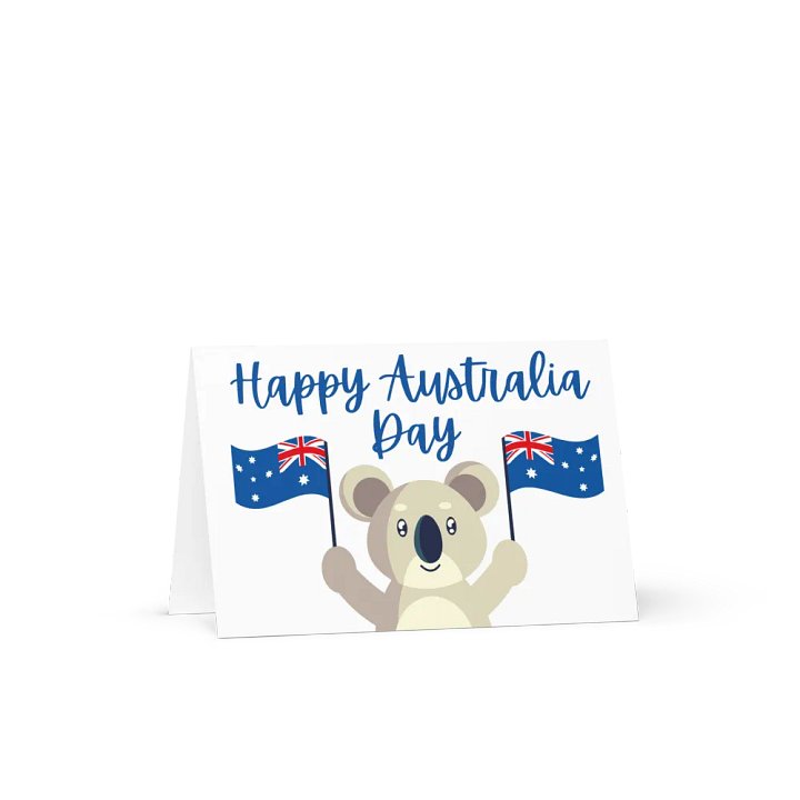 Koala Australia Day Greeting Card product image (2)