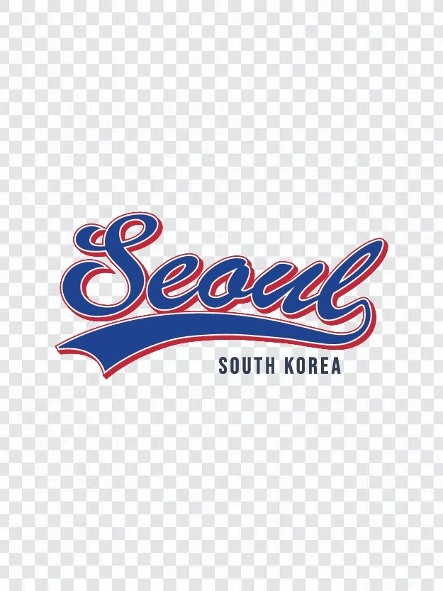 Seoul South Korea Varsity Typography Set | 서울 바시티 타이포그라피 벡터 디자인 product image (10)