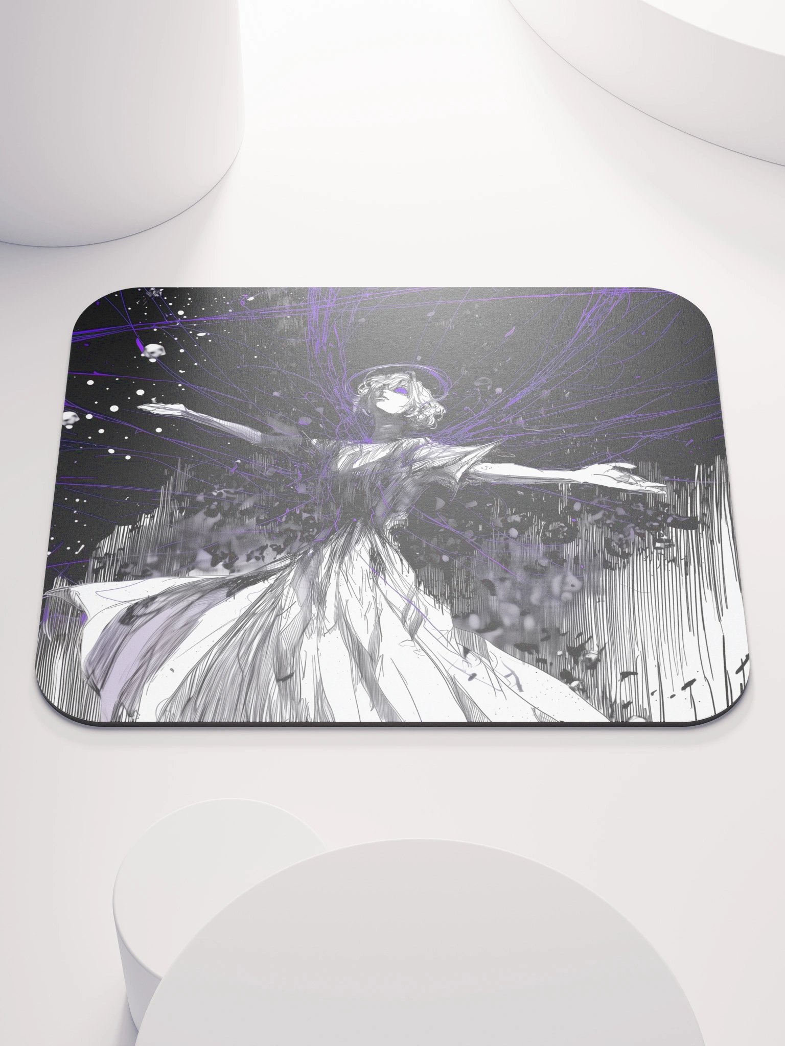 "Abducted by Angels" Mouse Pad product image (1)