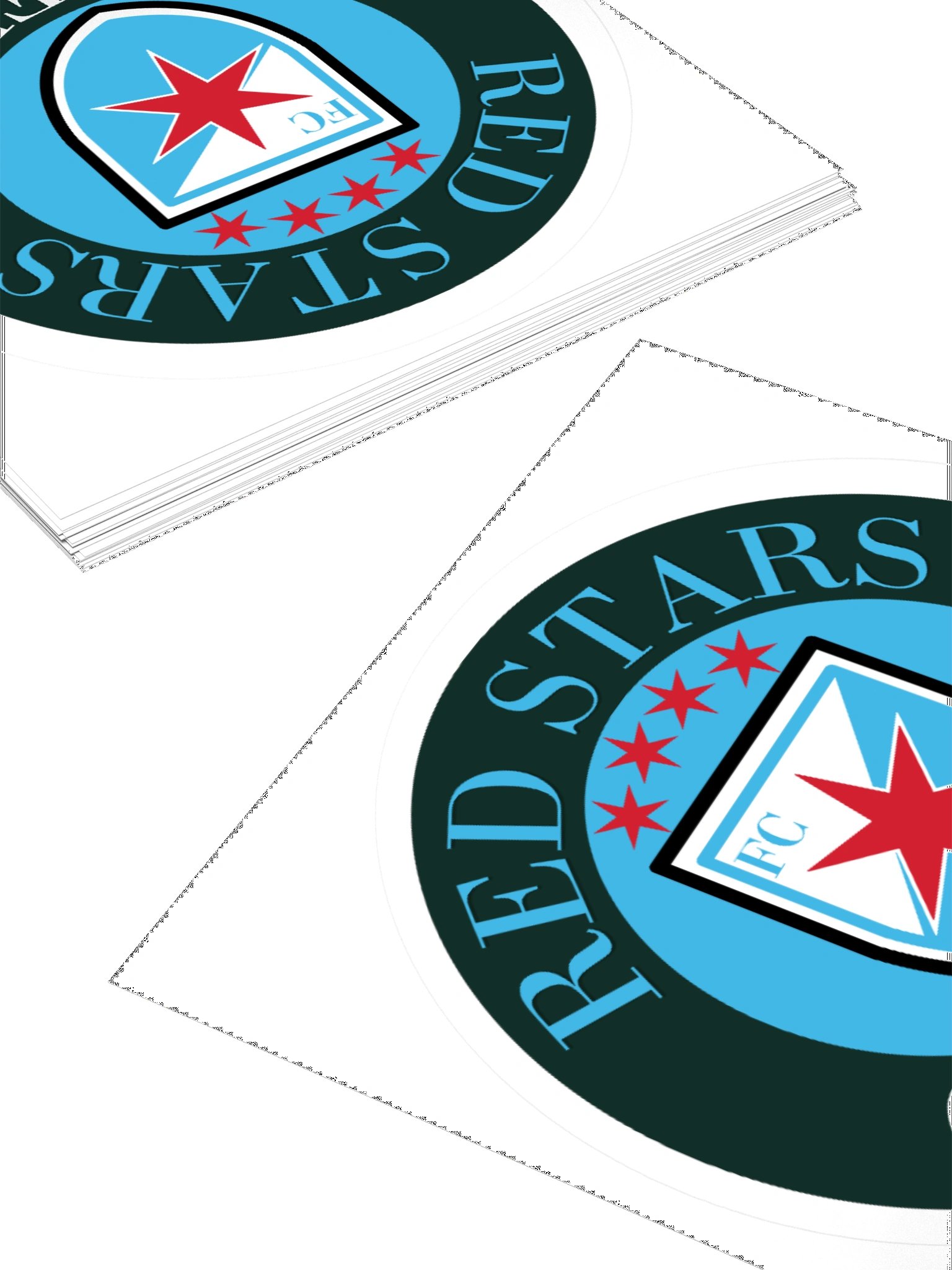Red Stars Chiberia sticker product image (4)
